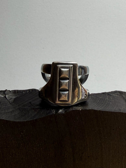 Triune-Shield Ring