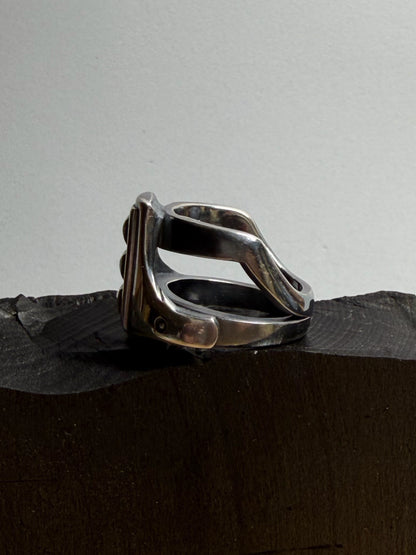 Triune-Shield Ring